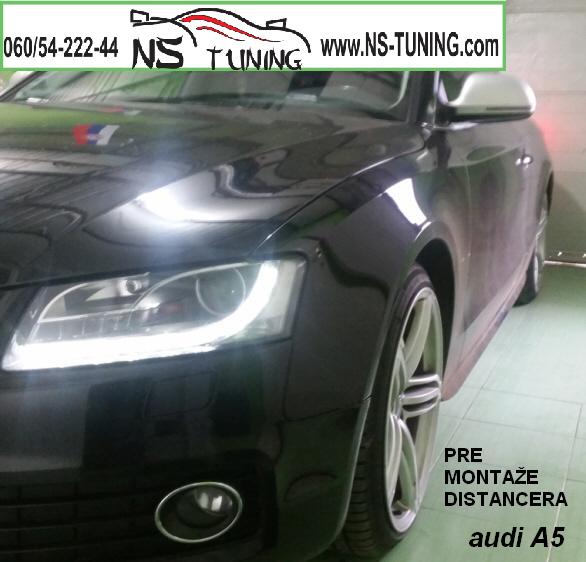 audi a5 2010 2011 ugradnja distancera felne 5x112 20mm novi sad